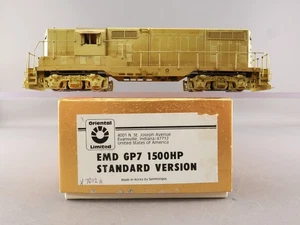 Modelo HO Latón - Oriental 0076 GP7 Versión Estándar 1500HP - Sin Pintar - 1981 - Imagen 1 de 19
