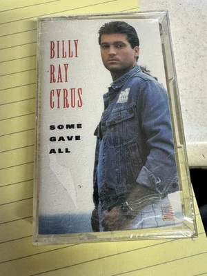 Billy Ray Cyrus Some Gave All Cassette  Tape 1992 PolyGram Records Sealed New - Image 1 of 4