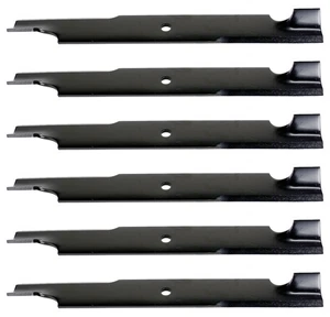 6 USA Mower Blades® for Ariens 08899100 08979600 09081200 Toro 105-7718 60" Deck - Picture 1 of 7
