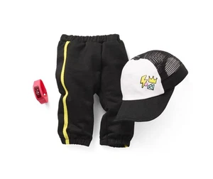 Truly Me 18-inch Doll Accessories Black Joggers, Baseball Cap, and Fitness-St... - Picture 1 of 4