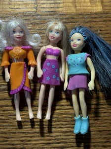 Mattel 4 Zoll Polly Pocket Impulse Puppen Set (3) - Bild 1 von 5