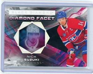 2025-26 Black Diamond  Hockey DIAMOND FACET MONTREAL CANADIENS Nick Suzuki - Picture 1 of 2