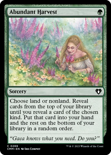 MTG Abundant Harvest English CMM - Image 1 of 1