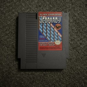 Jeopardy! Junior Edition - NES/Tested/GameOnly 