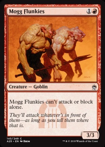 x1 Mogg Flunkies - Masters 25 - NM - MTG - Image 1 of 1