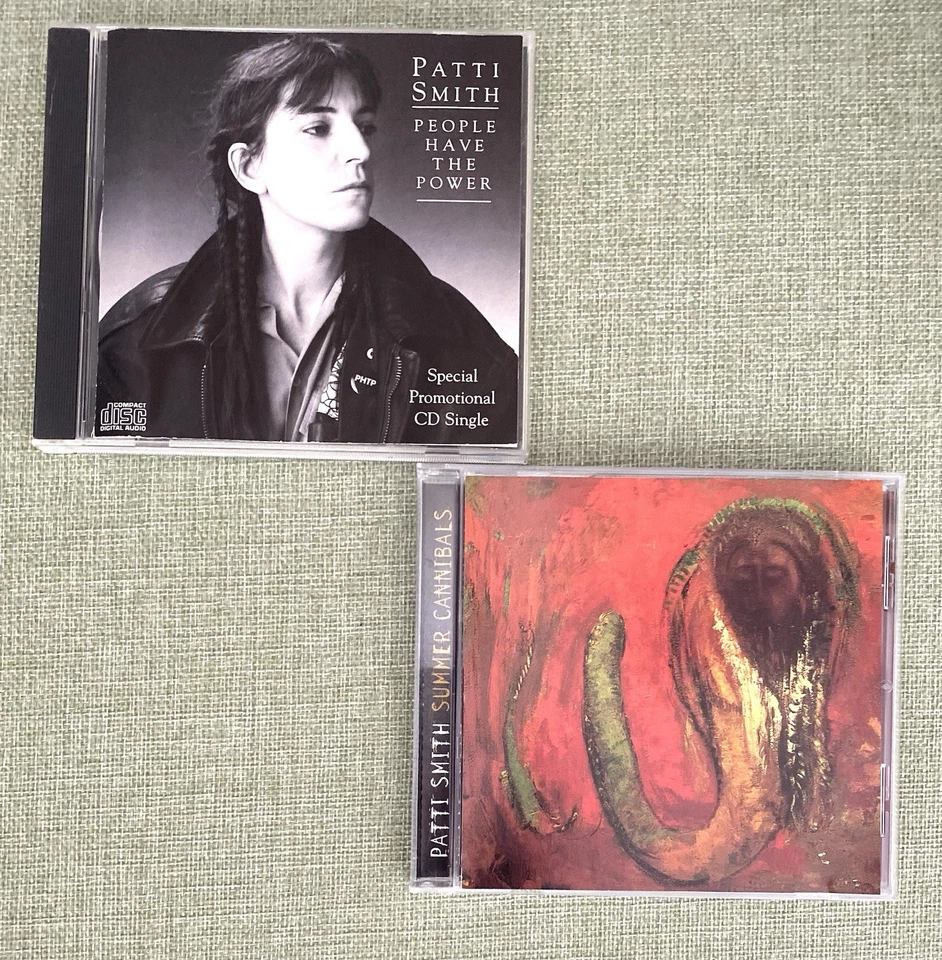 Patti Smith     **PROMO CD LOT**   Summer Cannibals  --  People Have the Power Foto 1 de 1