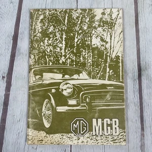 MG MGB-1971 Owners Manual British Leyland-Vintage Scarce Rare Original-AKD7938 - Imagen 1 de 5