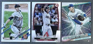 Baseball Card Lot of 3 Stars RC Rookie - Picture 1 of 2
