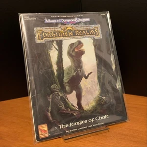 Forgotten Realms: Jungles of Chult, Vintage AD&D Adventure, OOP PB, TSR - Picture 1 of 7