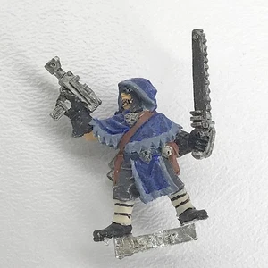 Necromunda 40K CAWDOR LEADER WITH AUTOPISTOL & CHAINSWORD Metal Miniature - Picture 1 of 5