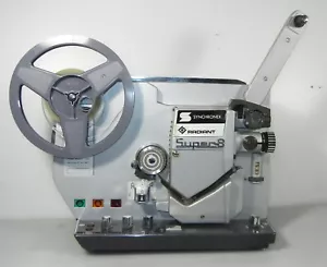 Proiettore pellicola Sychronex Super 8 vintage non testato senza cavo alimentazione - Foto 1 di 15