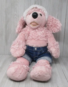 Build a Bear Workshop Pink Poodle Plush Stuffed Animal Toy Dog French Poodle - Picture 1 of 11