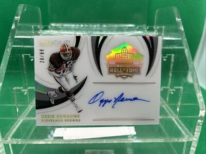 2021 Unbefleckte Sammlung Hall of Fame Signaturen Autogramm OZZIE NEWSOME 29/99 - Bild 1 von 2