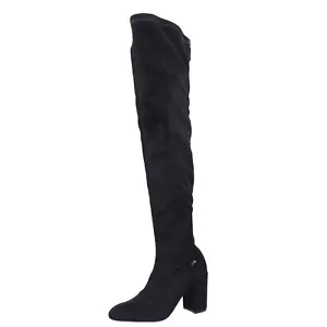 Women's shoes LIU JO 10 (EU 40) boots black synthetic suede BJ864-40 - Picture 1 of 5