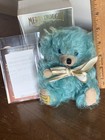 Vintage 5" Merrythought Cheeky Perfume Mohair Teal Bear New Boxed