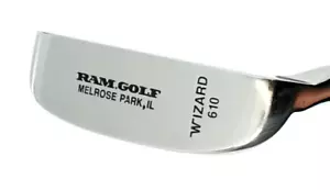 Vintage Ram Wizard 610 Putter Steel Shaft 90cm Length Ram Golf Pride Grip - Picture 1 of 7