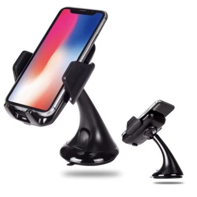 Wireless Car Mobile Phone Charger Mount Holder for iPhone Android Cell Phones - Image 1 of 4