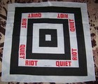 NEW Vintage Original 1984 QUIET RIOT Bandana Headband Tapestry Flag Banner Scarf