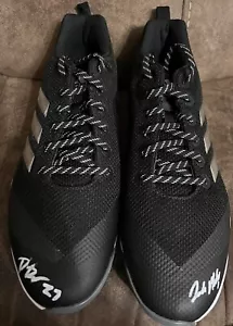 Dylan Rock & Joseph Menefee Signed Pair Of Cleats W/COA Texas A&M Auto - Picture 1 of 4