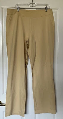 Linea by Louis Dell'Olio Regular Pull-On Super Ponte Knit Pants Buttrcrm Reg 16 - Image 1 of 4