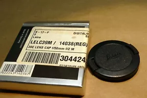 E39 39mm Leica Leitz Front Lens Cap for M 50mm 35mm f2 14038 LELC39M - Picture 1 of 8