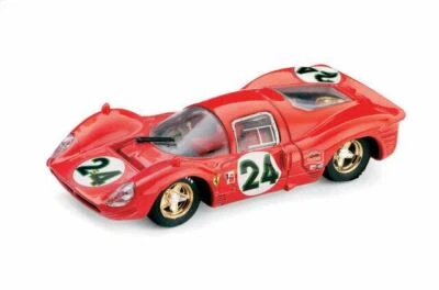 1/43 : Brumm S027 Ferrari 330 P4 1967 Daytona #24 Scarfiotti/Parkes : Mint Boxed - Image 1 of 4