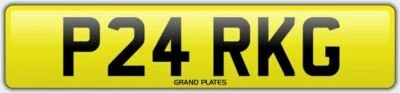Park Parks number plate P24 RKG CHERISHED REGISTRATION FEES PAID PARKY PARKER - Image 1 of 3