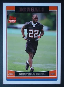 NFL 326 Johnathan Joseph Cincinnati Bengals Topps Rookie Card 2006 - Bild 1 von 1
