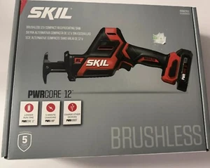 SKIL PWR CORE 12v Variable Speed Brushless Cordless Reciprocal Saw Kit - Picture 1 of 9