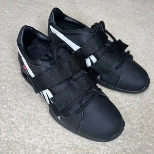 Do-Win Herren US 7 Schwarz Gewichtheben Powerlifting Kniebeuge Schuhe Sneaker - Bild 1 von 9