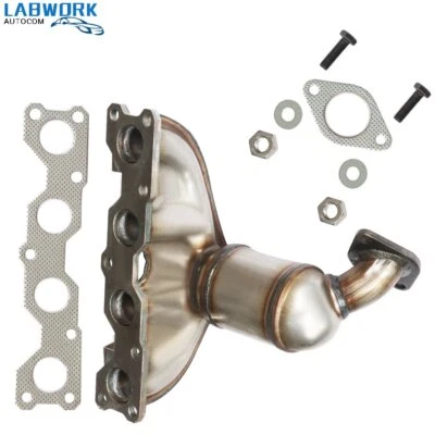 Exhaust Manifold Catalytic Converter For Hyundai Sonata 2.4L 2009 2010-2014 Foto 1 de 4