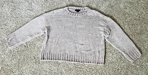 Sundance Catalog Sanctuary Silber Pullover Damen Größe L - Bild 1 von 6