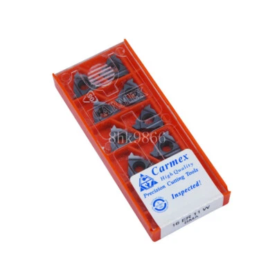 10pcs Carmex 16ER 11W BMA High quality Threading blade Carbide Inserts - Image 1 of 2