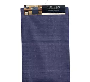 RALPH LAUREN 15" x 72" Water Repellent Sapphire Blue Designer Table Runner NEW - Picture 1 of 2