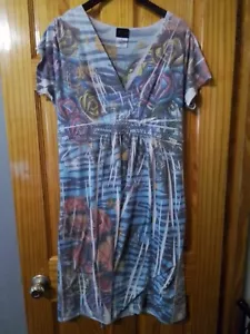 Torrid Womens Floral Rose All Around Gypsy Short Sleeve Dress Shirt Plus Size 2 - Picture 1 of 8