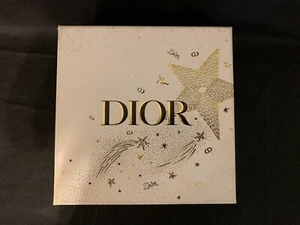 Authentic Dior Limited Edition Holiday Empty Perfume Gift Box Gold Stars - Bild 1 von 7