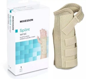 McKesson Schiene Handgelenk elastische Ärmel Kontaktverschluss Riemen (linke Hand) Medium - Bild 1 von 2