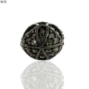 0,77ct Diamant Rund Zwischenring Fundstück 925 Starling Silber - Bild 1 von 3