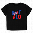 T-shirt pour tout-petit Buffalo Letters | T-shirt de football pour enfants Buffalo Bills