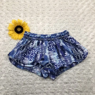 Pantalones cortos informales Victoria's Secret para mujer talla XS elásticos púrpura azul hr3534p Foto 1 de 4