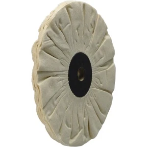 8" Dia Compressed Buffing Wheel, fits 3/4" arbor, #8455-38 - Picture 1 of 1