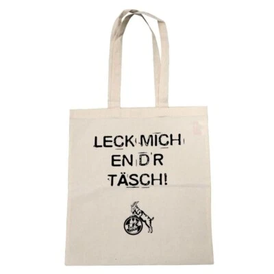1. FC Köln Stoffbeutel - Leck mich en d´r Täsch - Beutel Tasche - Bild 1 von 2