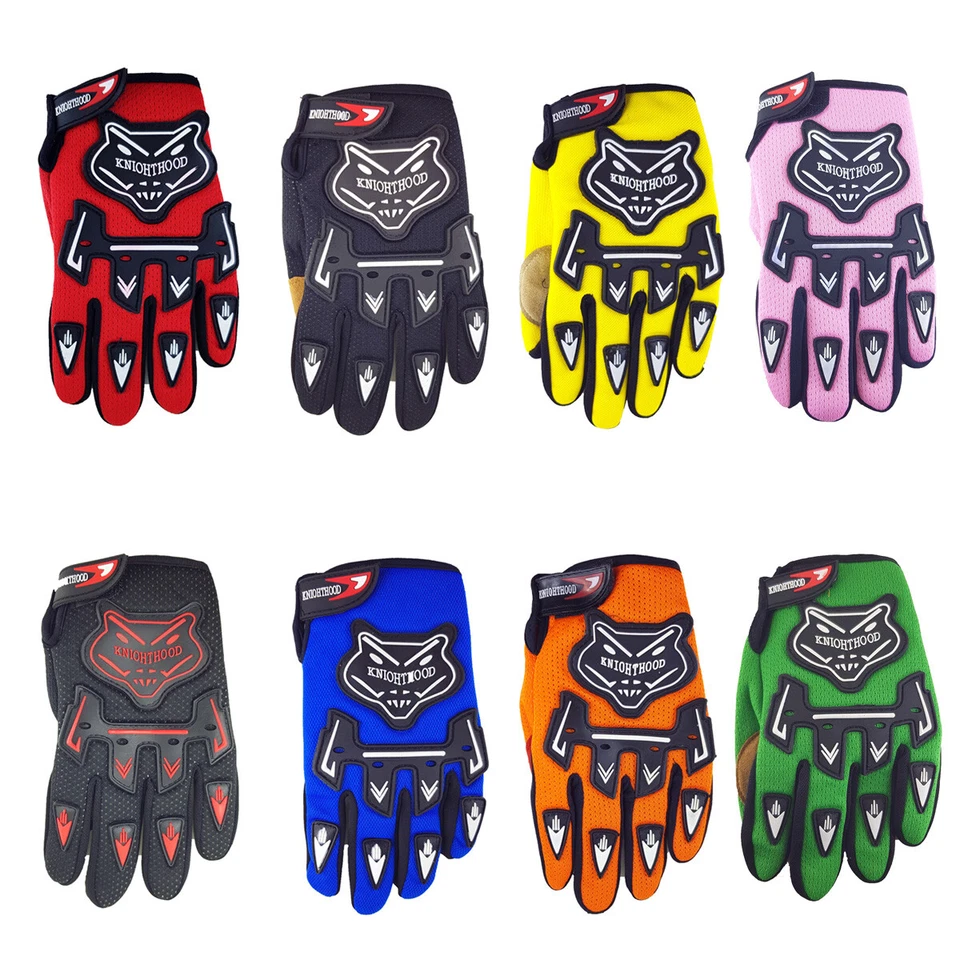 Kids Bike Gloves Children Motorcycle Gloves MX Motorbike Motocross BMX MTB - image 1 of 3