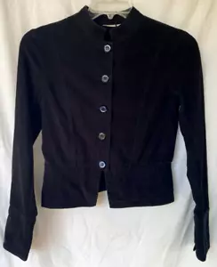 BASURA.. NEGRA.. PANA.. RECORTADA..LIGERA.. CHAQUETA..talla S - Imagen 1 de 4