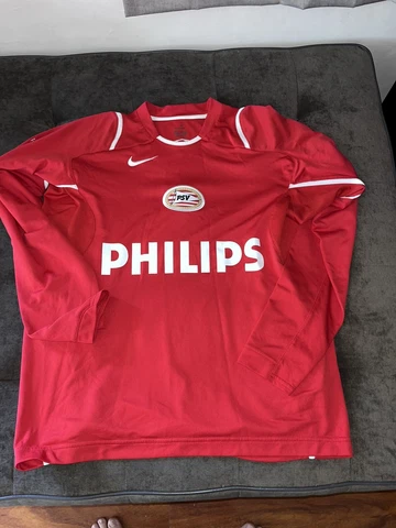 VTG Nike Sphere Philips Swoosh PSV Y2K Soccer Training Jersey L Cover