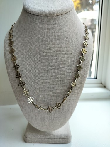 Collana Logo Tory Burch Tono Oro Donna