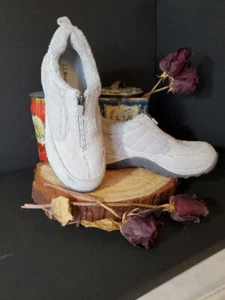 Scarpe basse L.L Bean donna grigie in pelle - Primaloft con cerniera 8,5 M - Foto 1 di 13