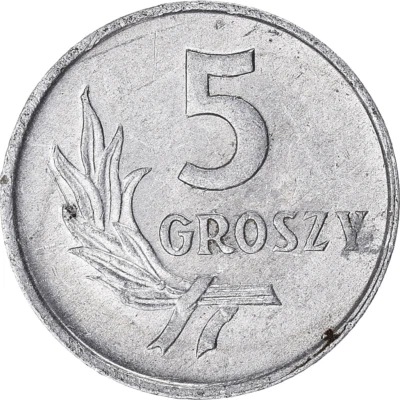 Polish Coin 5 Groszy | Eagle | Poland | 1958 - 1972 - Image 1 of 4