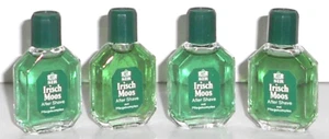 4 x IRISCH MOOS ATER SHAVE MINIATUR DUFT FOR MEN PARFUM MINI GLAS FLACON SAMMLER - Bild 1 von 1
