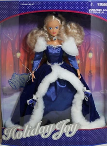 Jakks Holiday Joy Doll in Blue Gown, MIB NRFB - 61825 - Picture 1 of 2